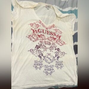 BIG SALE(5 for $20)- Guess White T-Shirt